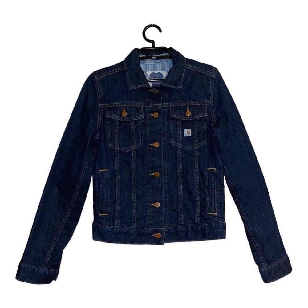Carhartt Dark Blue Jean Jacket
